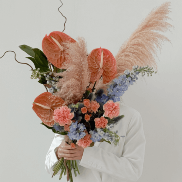 Букет Букет с французской розой и антуриумом купить в Москве