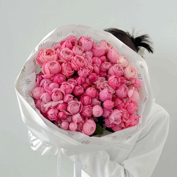 Букет Букет кустовых роз Silva Pink купить в Москве