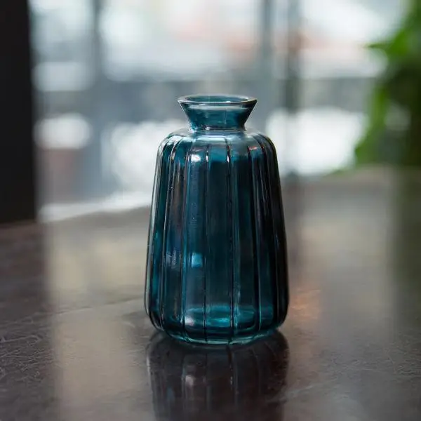 ваза Моника синяя купить в Москве