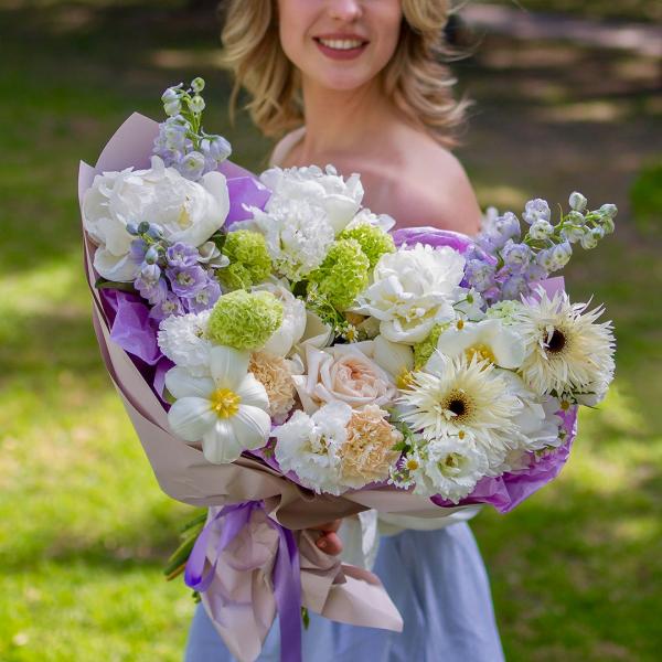 Букет Букет "Лавандовый раф" купить в Москве