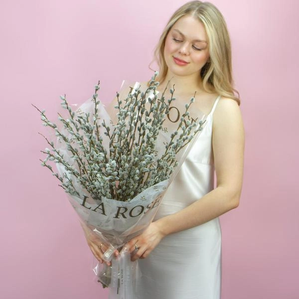 Букет Серебристая верба купить в Москве